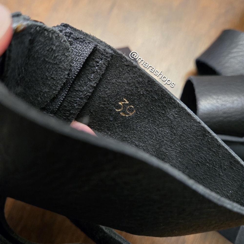 Trippen Strong F Black Sandals Heels - Picture 9 of 9